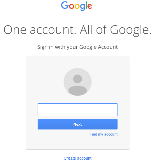 How to set up a Google account