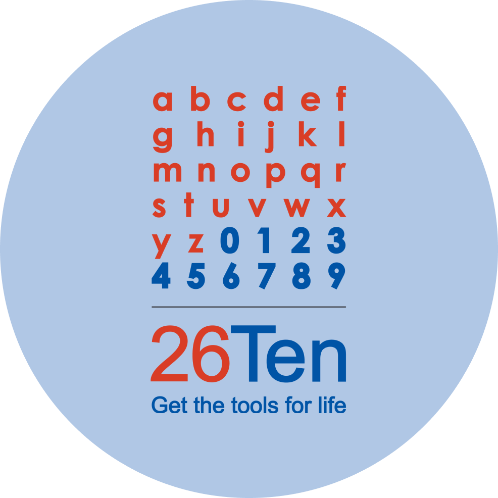 Links to 'Share the 26Ten logo and templates' page