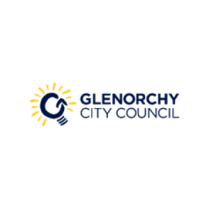 Glenorchy City Council logo - graphic of a lightbulb