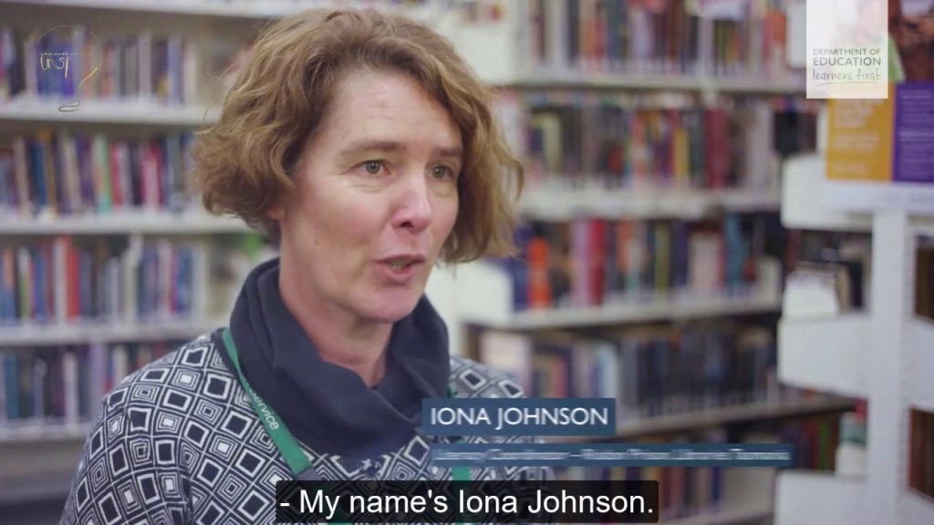 Iona Johnson, Literacy Coordinator