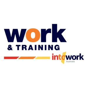 Work and Training logo - into work Australia