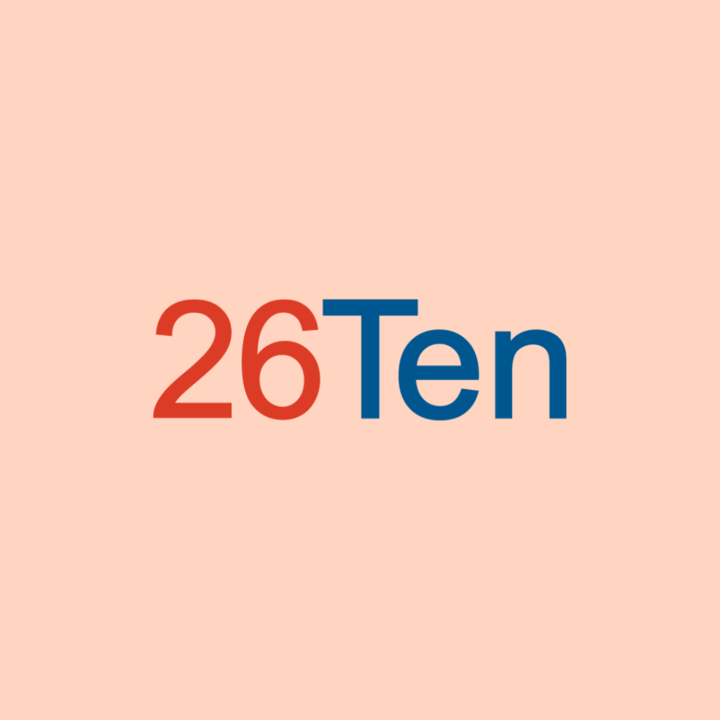 26Ten logo in a square
