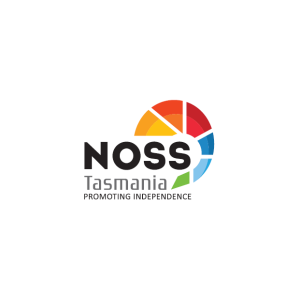 NOSS Tasmania logo - promoting independence