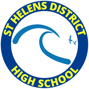 St Helens District High School logo