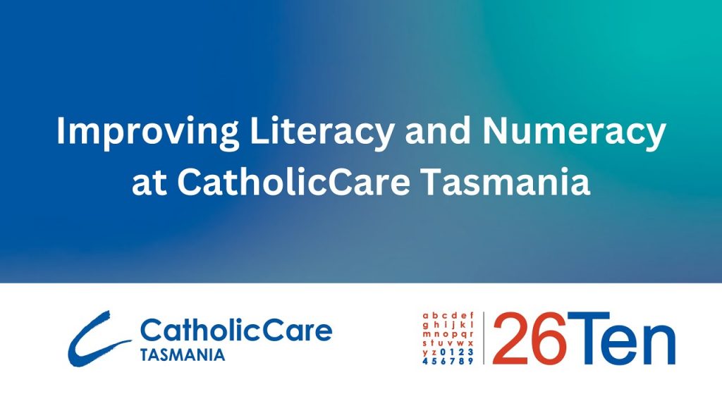 Improving literacy and numeracy at CatholicCare Tasmania